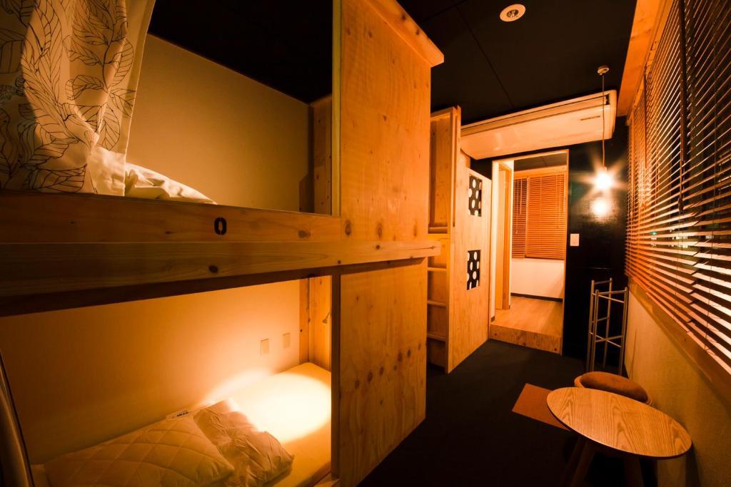 Hakata Gofukumachi Hostel Takataniya Фукуока Номер фото